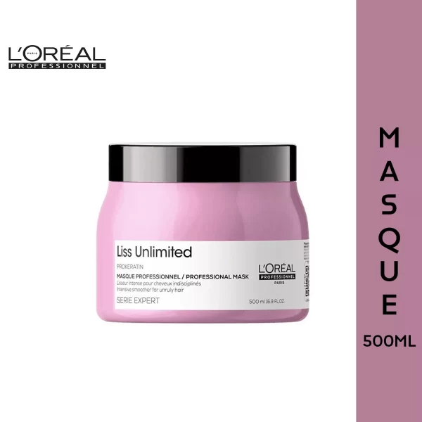 Loreal Liss Unlimited Masque 500 ml brand