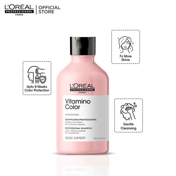 Loreal Vitamino Color Shampoo 300ml usage
