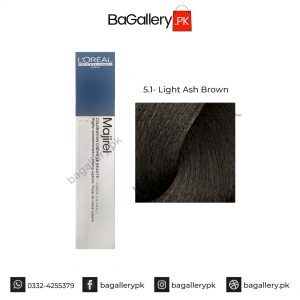 Loreal Professionel Majirel Hair Color 5.1 Light Ash Brown 50ml