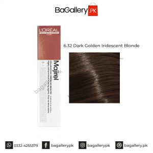 Loreal Professionel Majirel Hair Color 6.32 Dark Golden Iridescent Blonde 50ml