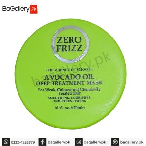 Zero Frizz Avocado Oil Deep Treatment Mask 470 ml