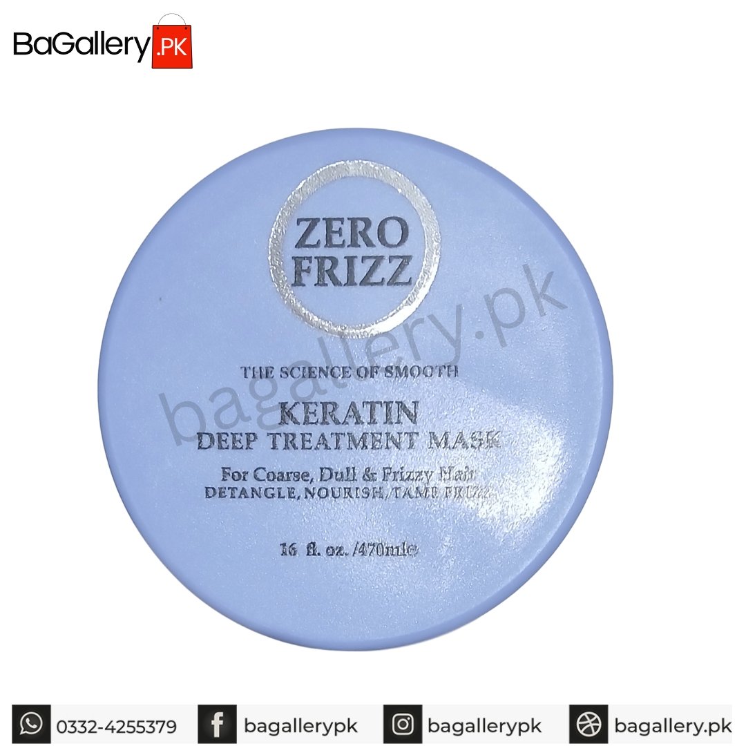 Zero Frizz Keratin Deep Treatment Mask 470ml Bagallerypk