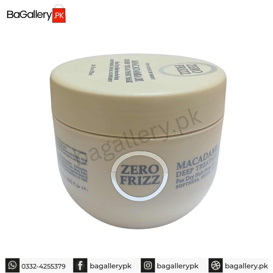 Zero Frizz Macadamia Oil Deep Treatment Mask 470ml Bagallerypk