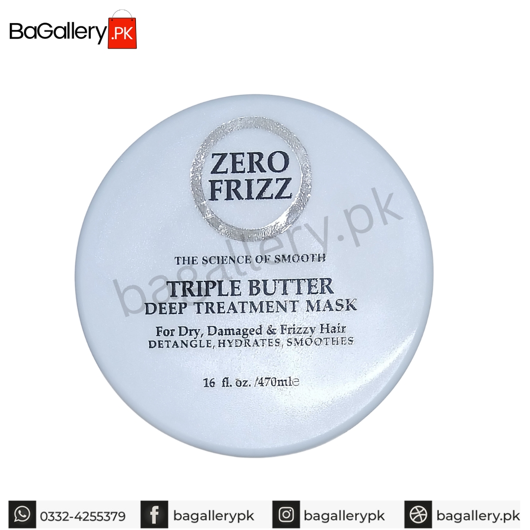 Zero FrizzTripple Butter Deep Treatment Mask 470ml Bagallerypk