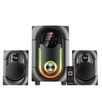 LUNAR – ALPHA – 2.1 Speaker System With Bluetooth, USB & Remote Control