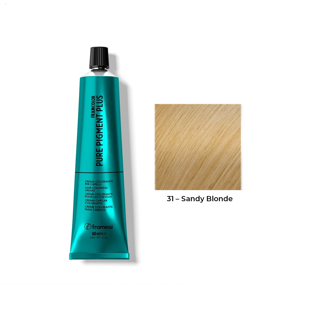 Framesi Pure Pigment Plus Hair Color 31-Sandy Blonde